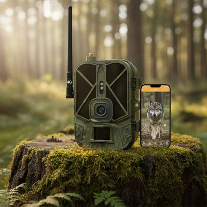 NaturaScope UltraPro 4G – Caméra de chasse 4G & piège photo 30MP avec vidéo 4K et vision nocturne