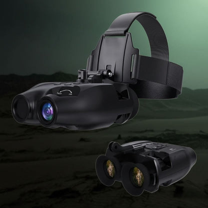 NIGHTWOLF VISION – Jumelles à vision nocturne avec fixation tête et portée 300 m dans l’obscurité