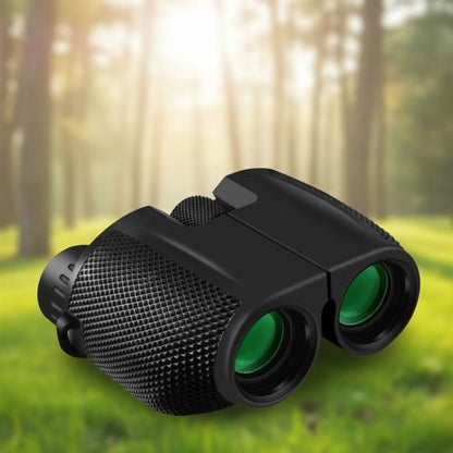 NOMADIS Jumelles compactes 10x25 pour enfants et adultes débutants, idéales pour la nature et les balades