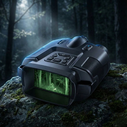 NightHunter Ultra 4K – Jumelles à vision nocturne infrarouge pour observer la faune dans le noir total