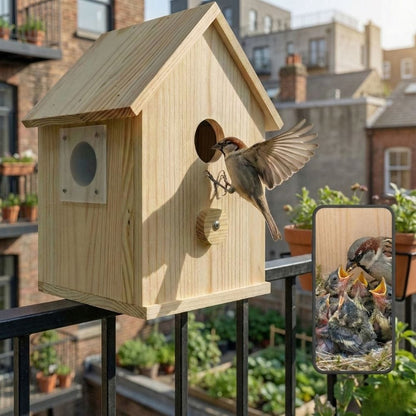 NaturaScope NestLife | La Maison pour Oiseaux Extérieur Connectée