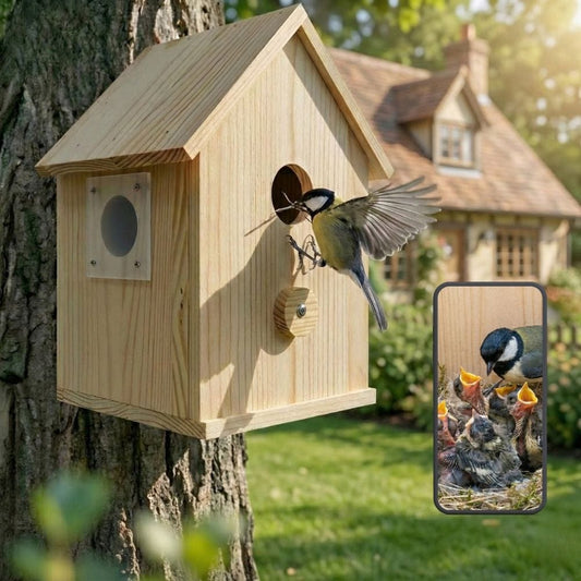 NaturaScope NestLife | La Maison pour Oiseaux Extérieur Connectée