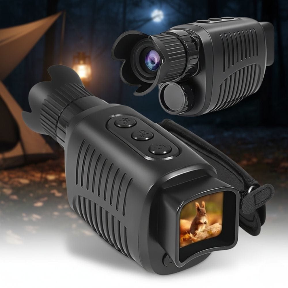 PredaVision – Jumelles monoculaire à vision nocturne HD pour pour observation nocturne dans l’obscurité totale